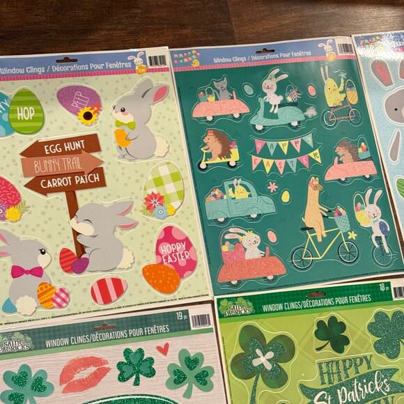 Bundle of Assorted Window Clings • Holiday Decor‎ - Picture 4 of 7